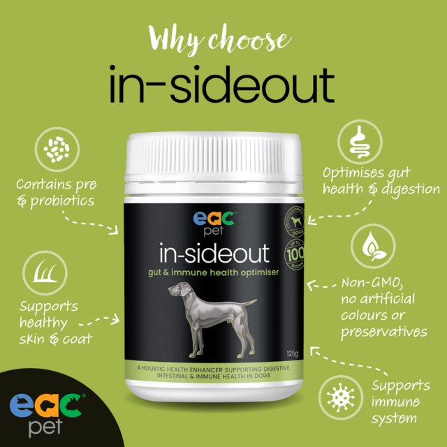 EAC Animal Care In-Sideout Dog Probiotic Supplement - Product Image 2