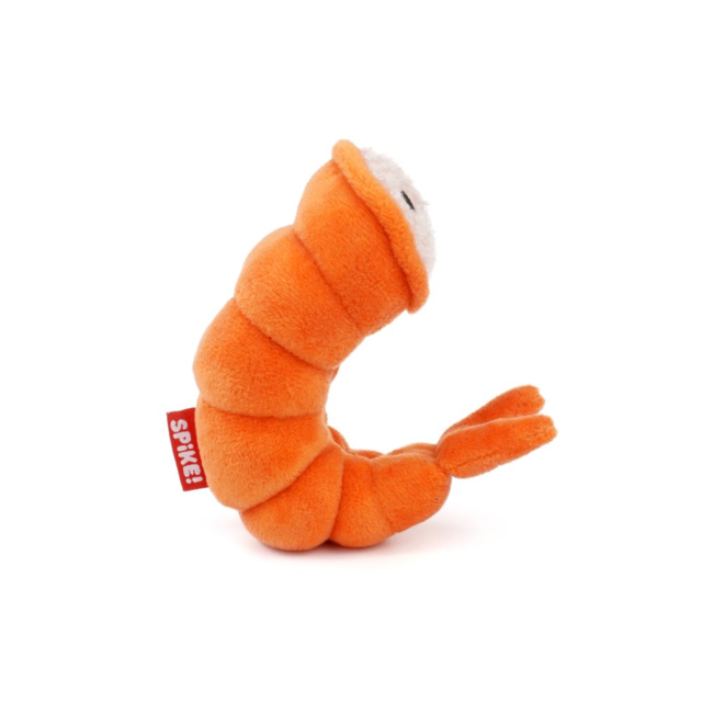 Spike Kawaii Shrimp Plush Dog Toy - Product Image 2