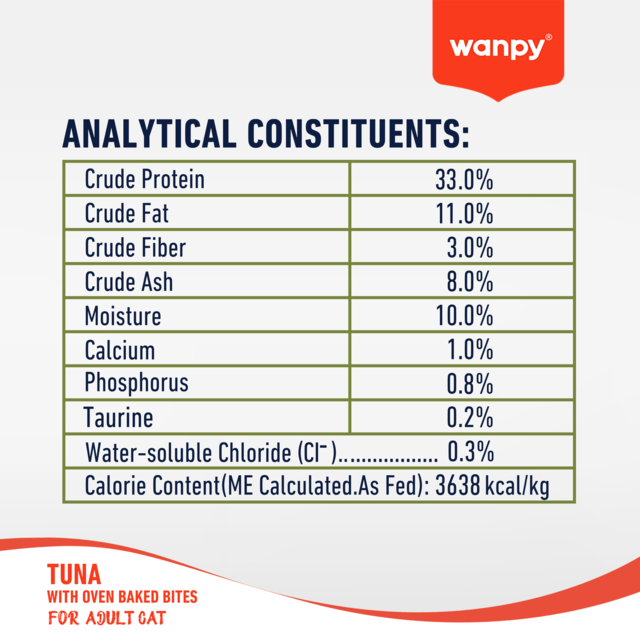 Wanpy Grain Free Adult Tuna Recipe Dry Cat Food - Product Image 4