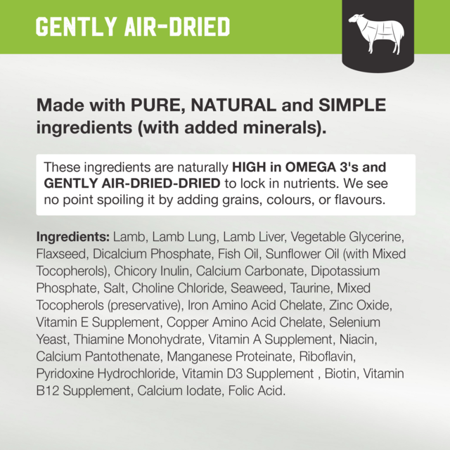 Kiwi Kitchens Lamb Air Dried Dog Food - Product Image 10