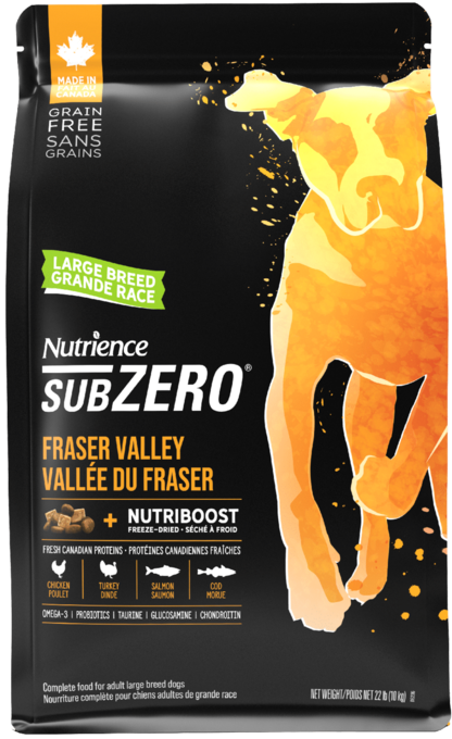 Nutrience SubZero Fraser Valley Large Breed Dry Dog Food - Product Image