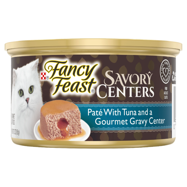 Fancy Feast Savory Centers Pate with Tuna & Gourmet Gravy Wet Cat Food - Product Image 8