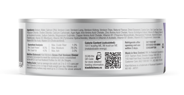 Kiwi Kitchens Venison Wet Cat Food - Product Image 15