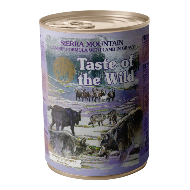 Taste of the Wild Sierra Mountain with Lamb in Gravy Wet Dog Food - Product Image