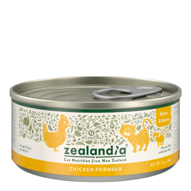 Zealandia Kitten & Mama Chicken Mousse Pate Wet Cat Food - Product Image 1