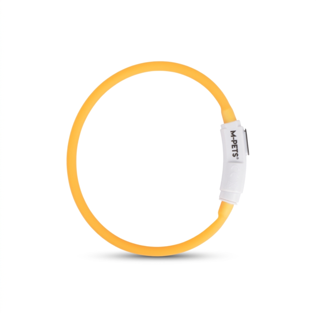 M-PETS Flash Rechargeable LED Light Dog Collar - Product Image