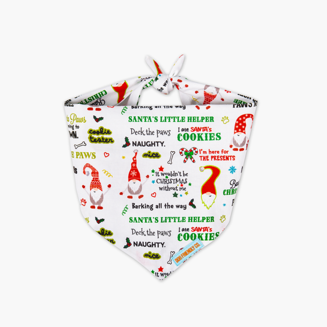 Dog Friendly Co. Christmas Dog Bandana - Product Image