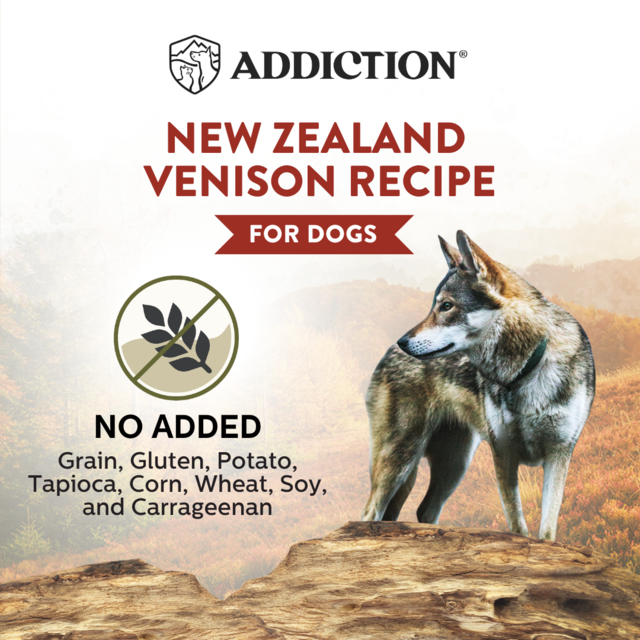 Addiction Wild Islands New Zealand Venison Grain-Free Wet Dog Food - Product Image 4