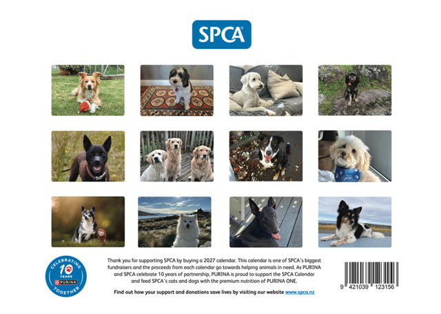 SPCA 2027 Charity Calendar - Product Image 4