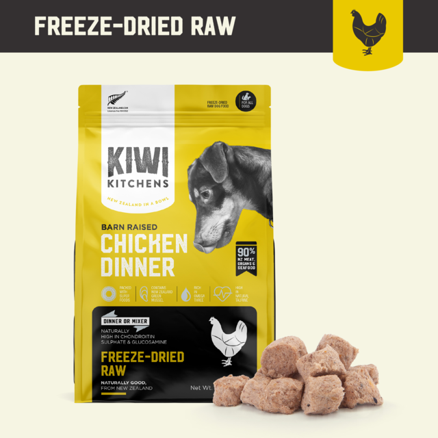 Kiwi Kitchens Chicken Freeze Dried Dog Food - Product Image 1