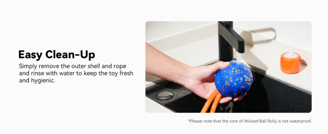 Cheerble  Wicked Ball Rolly Smart Dog Toy - Product Image 5