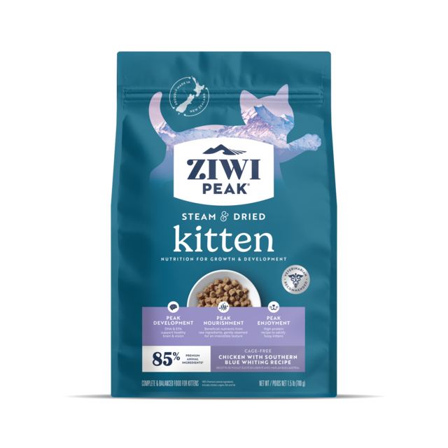 ZIWI Peak Kitten Steam & Dried Chicken & Southern Blue Whiting Dry Cat Food - Product Image 11