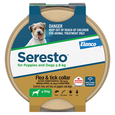 Seresto Flea & Tick Protection Dog Collar  - Product Image