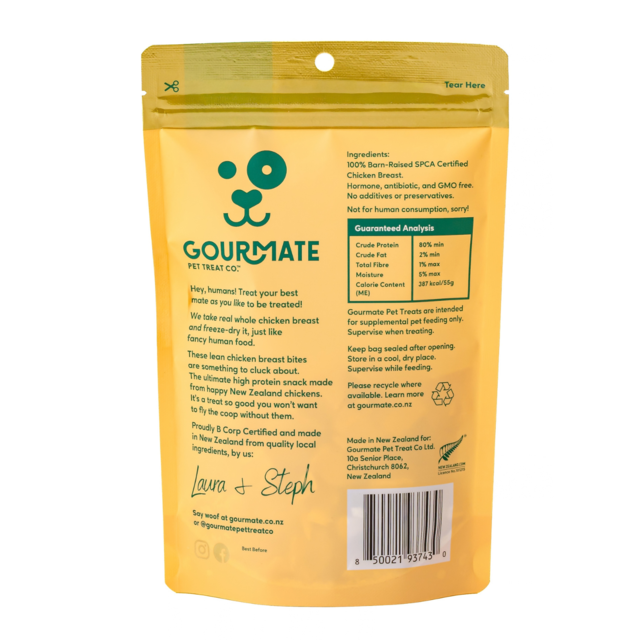 Gourmate Pet Treat Co. Honest Waikato Chicken Dog Treats - Product Image 1