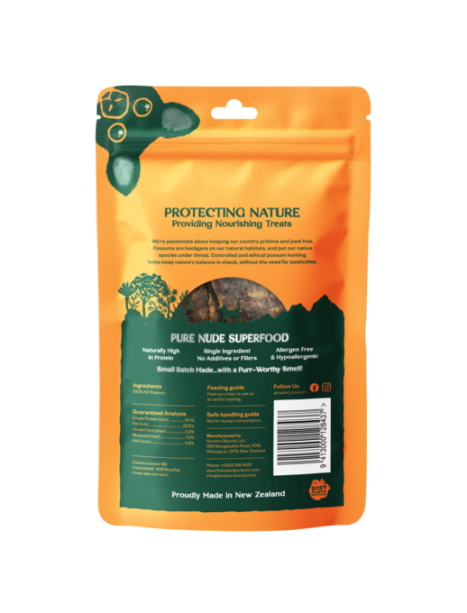 The Naked Possum Bare Possum Cat Treats - Product Image 1