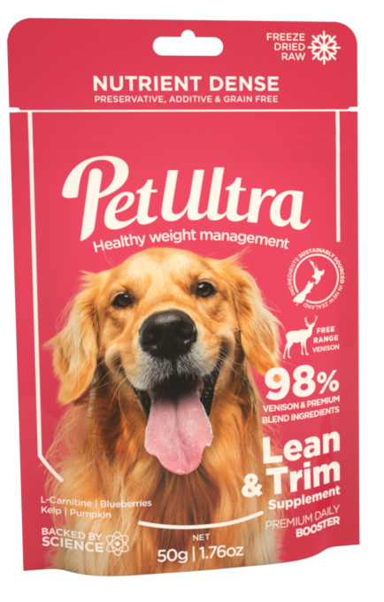 PetUltra Lean & Trim  Premium Daily Booster Dog Supplement - Product Image