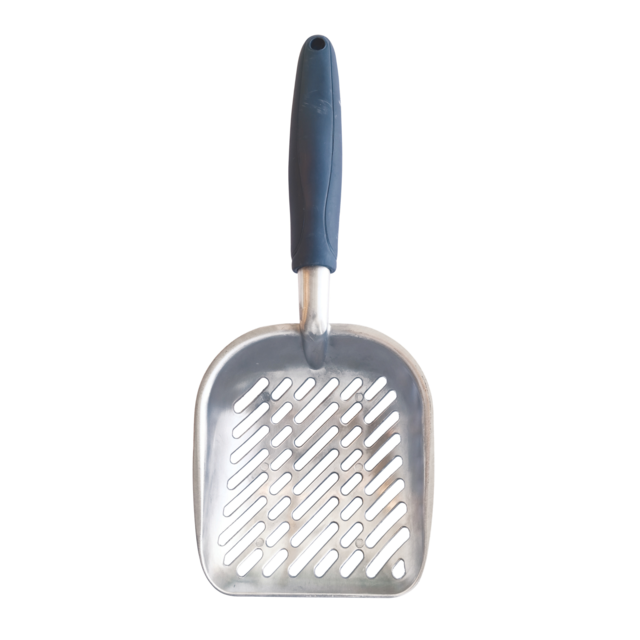 M-PETS Metal Chrome Cat Litter Scoop - Product Image