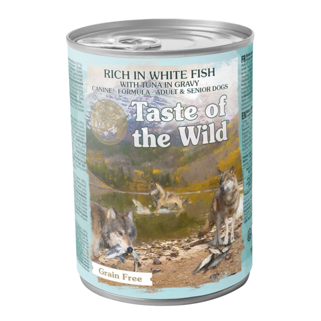 Taste of the Wild Whitefish & Tuna in Gravy Adult Wet Dog Food - Product Image