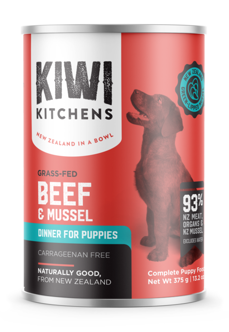 Kiwi Kitchens Beef & Mussel Puppy Wet Dog Food - Product Image 19