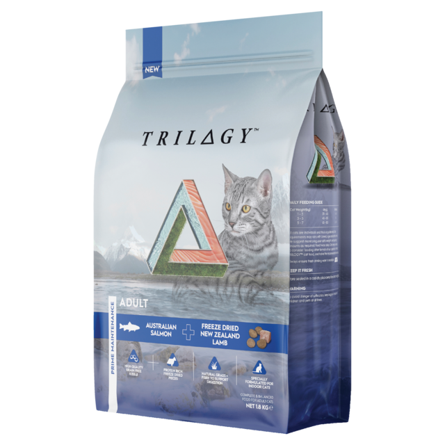 Trilogy Grain Free Salmon & Freeze Dried Lamb Adult Dry Cat Food - Product Image 1