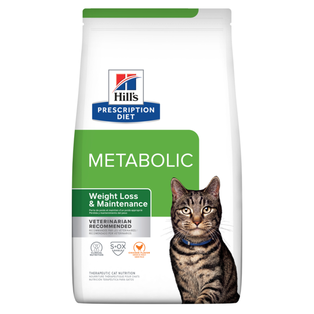 Hill's Prescription Diet Metabolic Weight Loss & Maintenance Dry Cat Food - Product Image