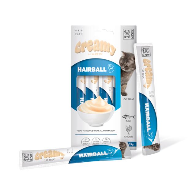 M-PETS Creamy Hairball Control Tuna & Chicken Cat Treats - Product Image 2
