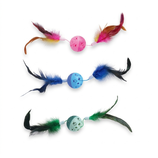 M-PETS Wonders Bell Ball Cat Toy - Product Image 3