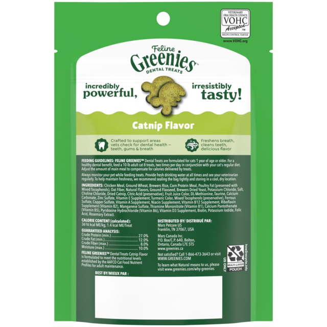 Greenies Catnip Dental Cat Treats - Product Image 2