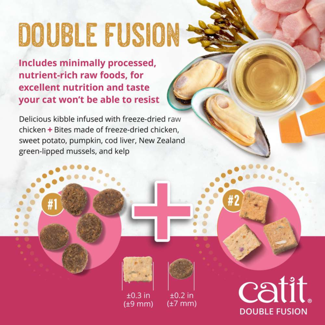 Catit Recipes Double Fusion Kitten Chicken Dry Cat Food - Product Image 3