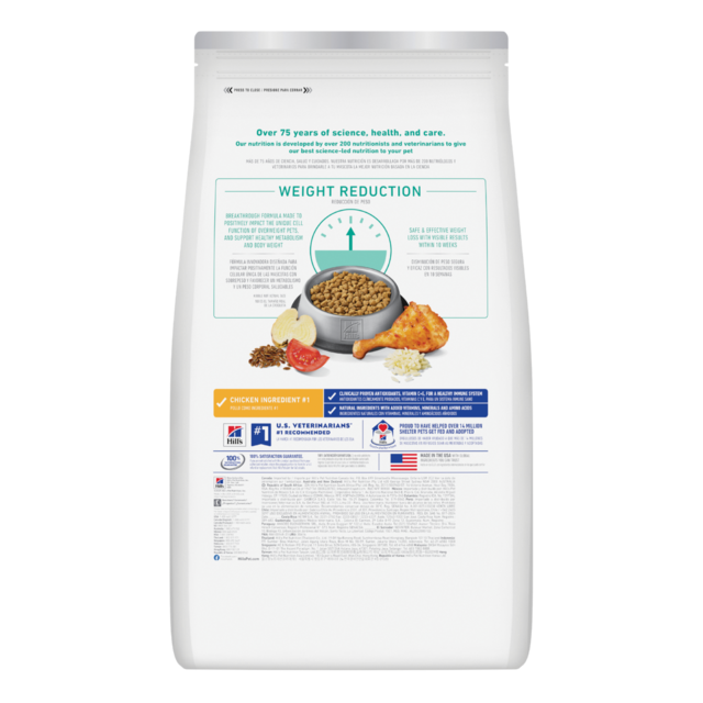 Hill's Science Diet Adult Perfect Weight Chicken Dry Cat Food - Product Image 1