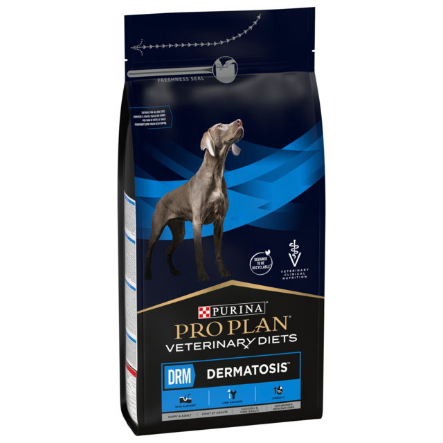 PRO PLAN Veterinary Diet Canine DRM Dermatosis Dry Dog Food - Product Image