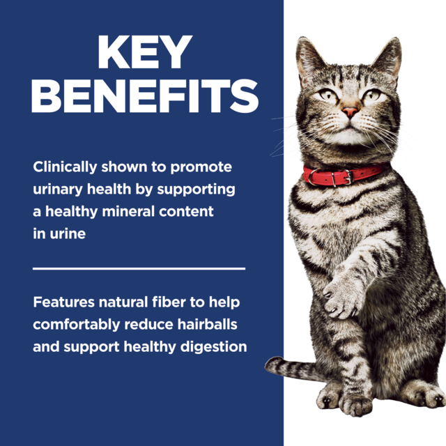 Hill's Science Diet Adult Urinary Hairball Control Chicken Dry Cat Food - Product Image 4