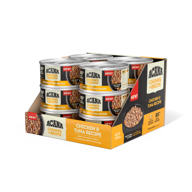 ACANA Chicken & Tuna Recipe Chunks in Broth Wet Cat Food - Product Image 6