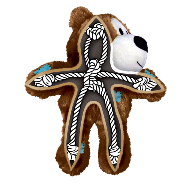 KONG FIFA World Cup Wild Knots Bear Dog Toy - Product Image 2