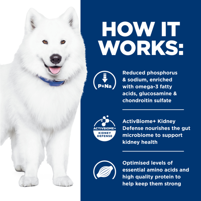 Hill's Prescription Diet k/d j/d Kidney + Mobility Dry Dog Food - Product Image 4