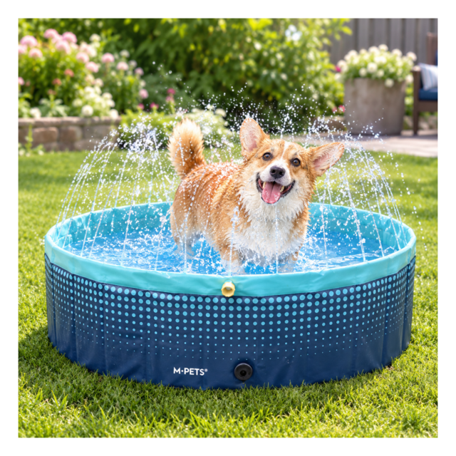 M-PETS Splash Portable Outdoor Dog Swimming Pool - Product Image