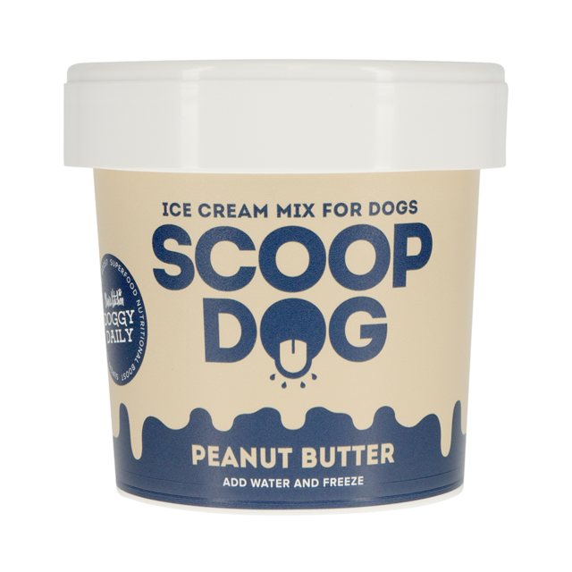 Scoop Dog Peanut Butter Dog Ice Cream Mix - Product Image