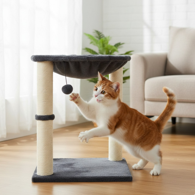 Pup & Purr Bella Cat Scratch Tower - Product Image 2