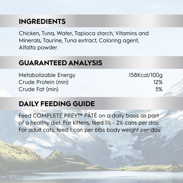 Trilogy Complete Prey Pate Tuna Wet Cat Food - Product Image 5