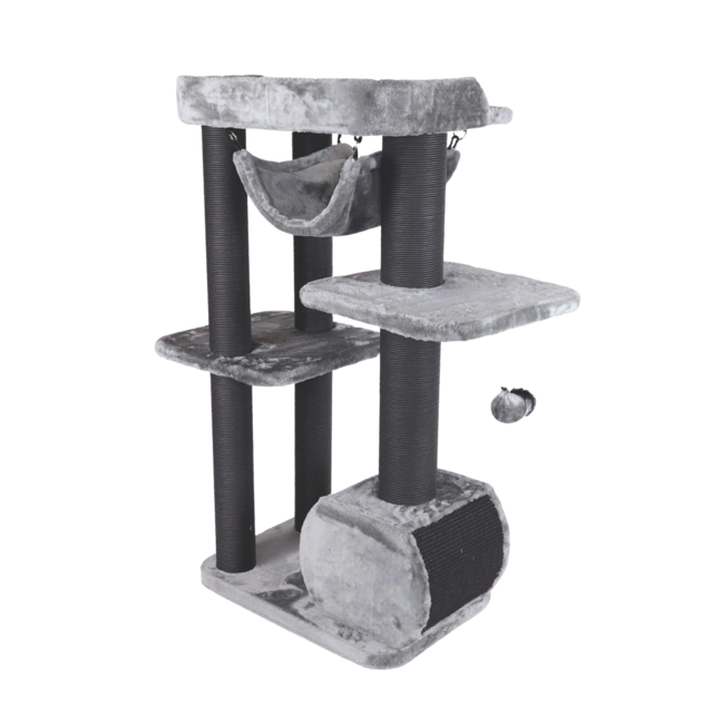 M-PETS Panther Canopy Cat Scratch Tower - Product Image 3
