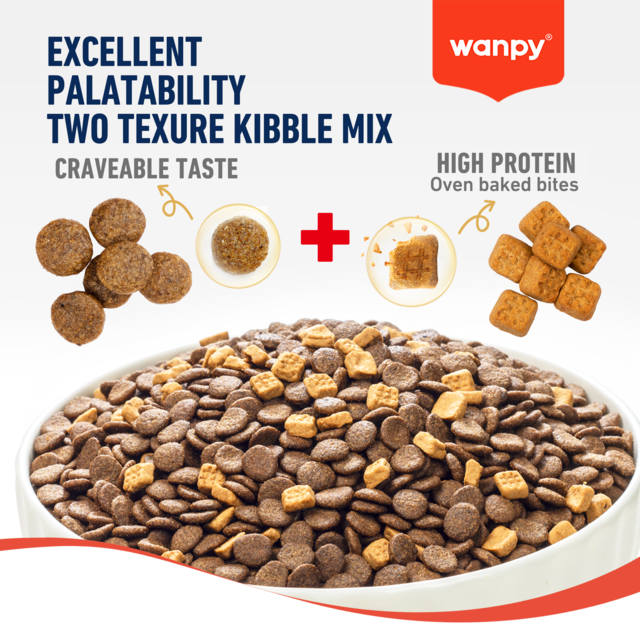 Wanpy Grain Free Adult Chicken Recipe Dry Cat Food - Product Image 3