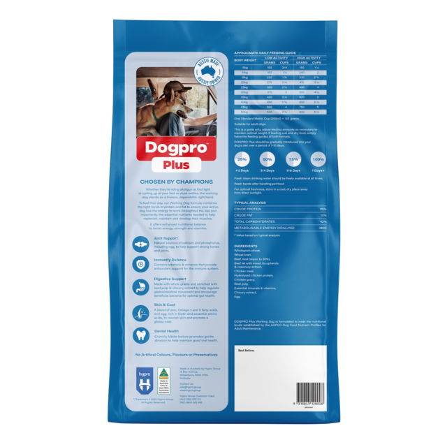 Dogpro Plus Adult Working Dog Aussie Beef Dry Dog Food - Product Image 10