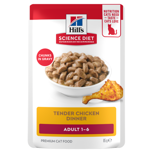 Hill's Science Diet Adult Chicken in Gravy Wet Cat Food - Product Image 1