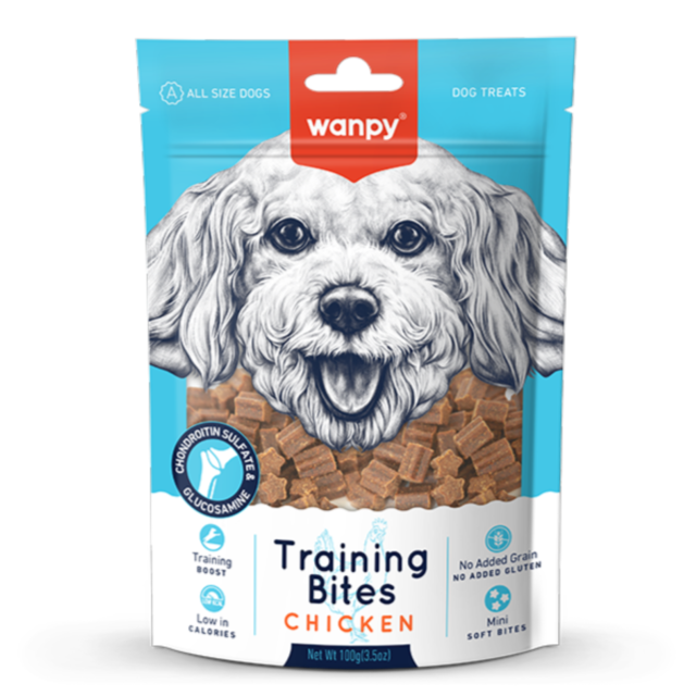 Wanpy Training Bites Chicken Dog Treats - Product Image