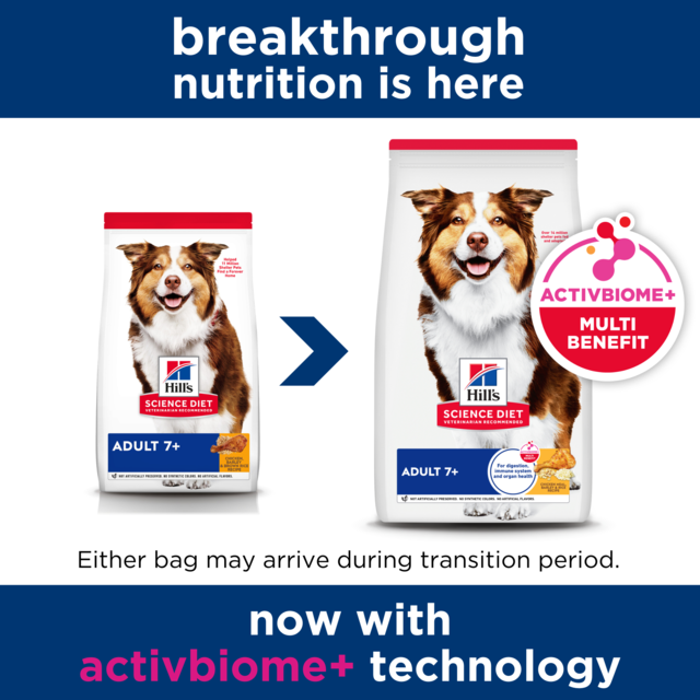 Hill's Science Diet Adult 7+ Senior Dry Dog Food - Product Image