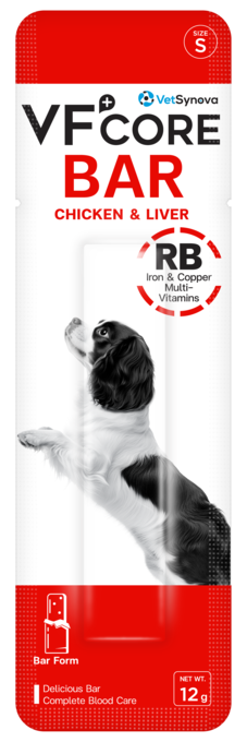 VetSynova VF+ Core Bar RB Iron & Copper Multi-Vitamins Dog Supplement - Product Image