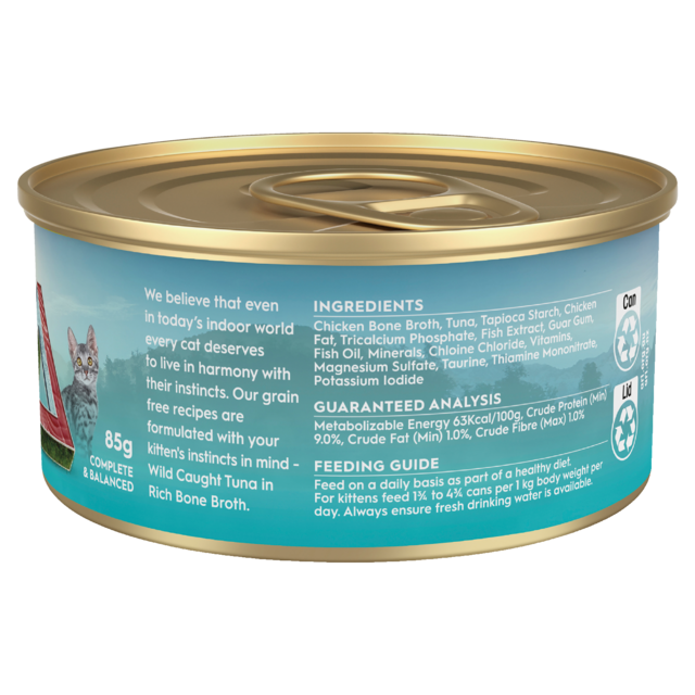Trilogy Tuna in Bone Broth Kitten Wet Cat Food - Product Image 1