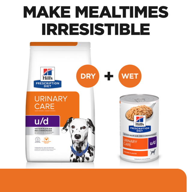 Hill's Prescription Diet u/d Urinary Care Dry Dog Food - Product Image 2
