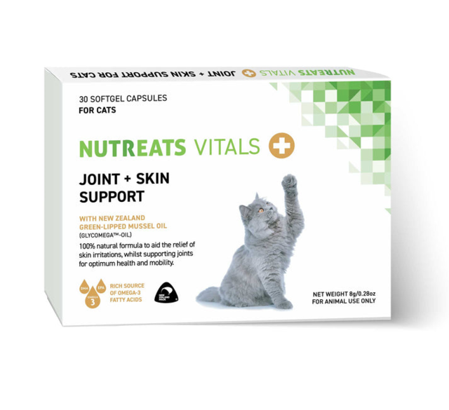 Nutreats Vitals Cat Joint and Skin Support Supplement