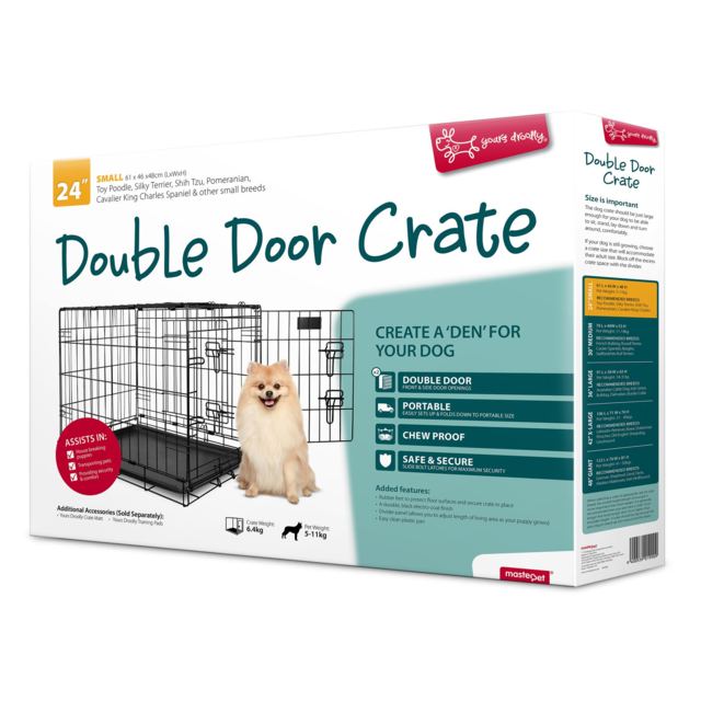 Yours Droolly Dog Crate - Product Image 0